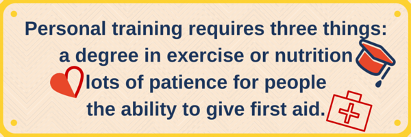 3 Personal Training's Requirements